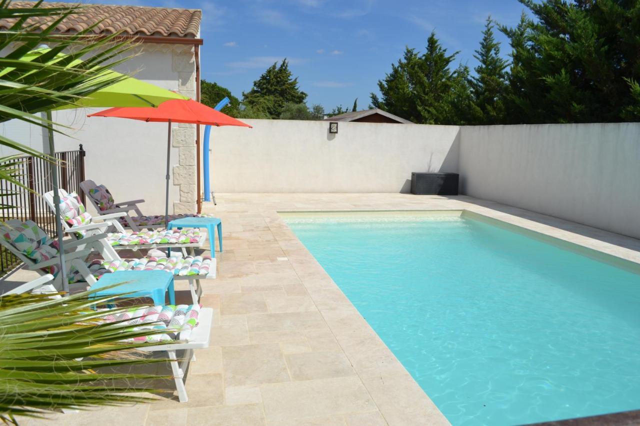 Joli Appartement Au Calme Entre Nimes Et Avignon Meynes Εξωτερικό φωτογραφία